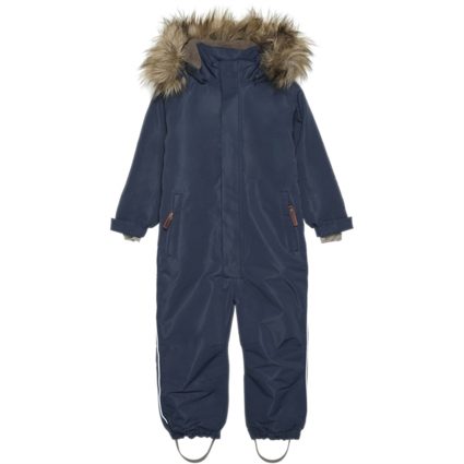 En Fant Flyverdragt m. Faux Fur Parisian Night - Str. 116