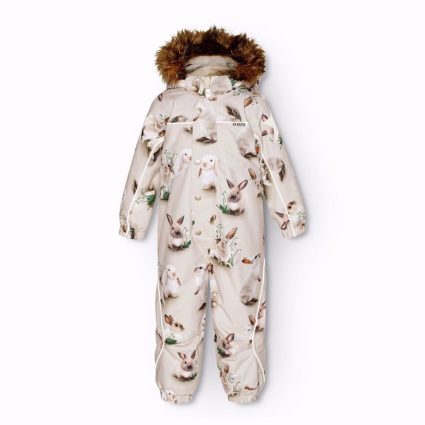 Molo Winter Rabbits Polaris Fur Flyverdragt - Str. 110